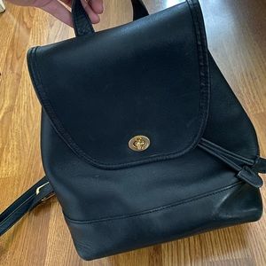 Vintage Coach Back Pack No KOD 9791